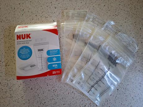 Sáčky na materské mlieko, nuk