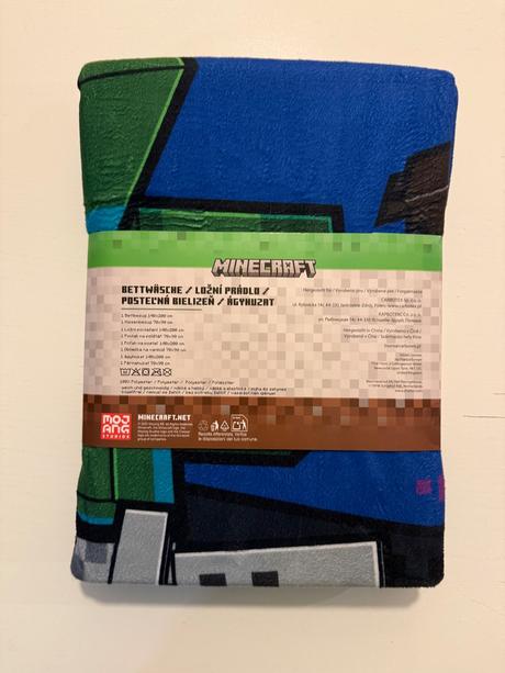 Obliečky minecraft - nové, šírka (cm): 140,dĺžka (cm): 200