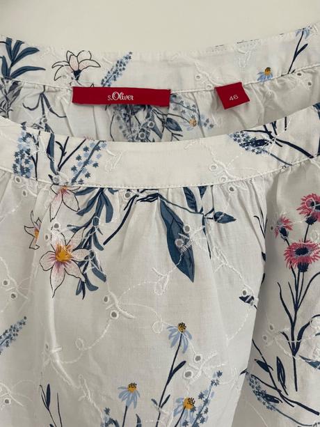 Nádherná blúzka s madeirou, s.oliver,46