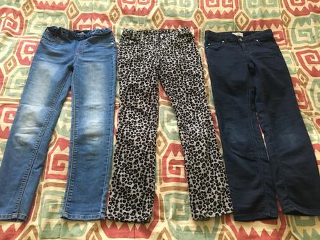 3 nohavíc vogele a topolino - cena spolu, 128