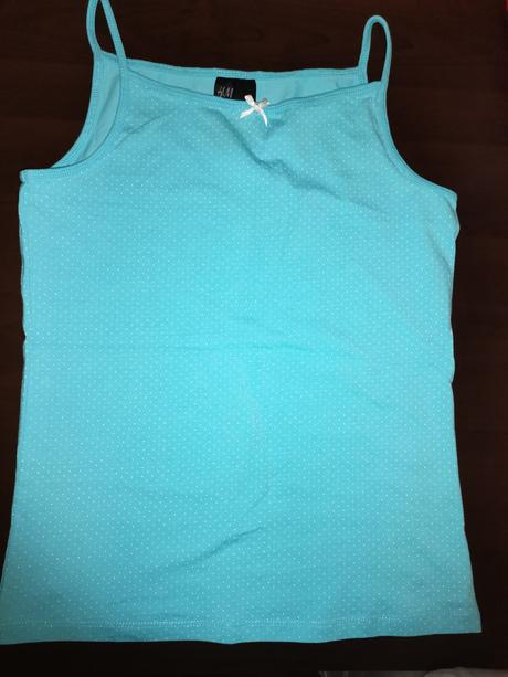 Dievčenské tielko 146/152, h&m,146