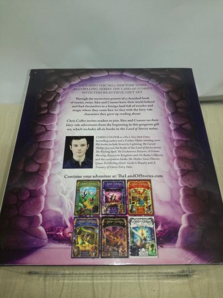 Chris colfer the land of stories set x6, 
