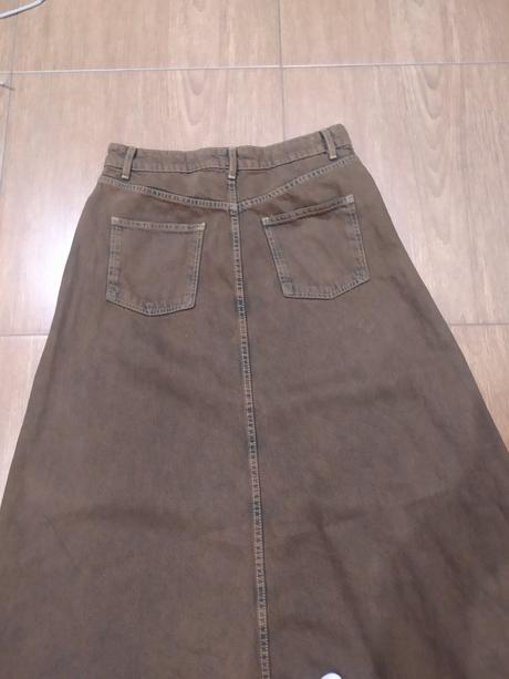 Riflová sukňa zara, zara,m