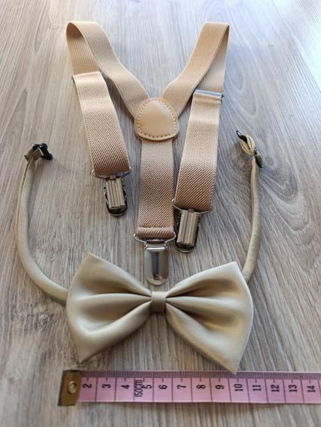 Chlapčenské traky a motýlik - 13 farieb, 