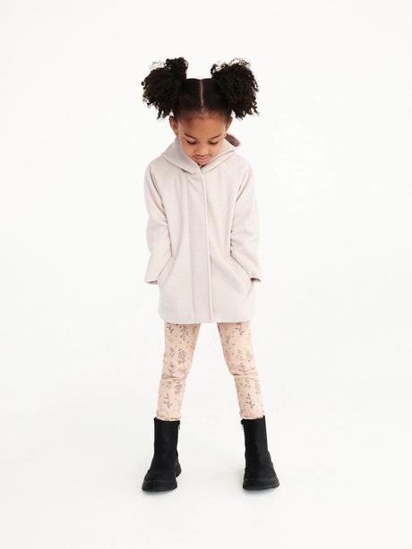 Kabát s kapucňou a uškami béžový reserved, reserved,80