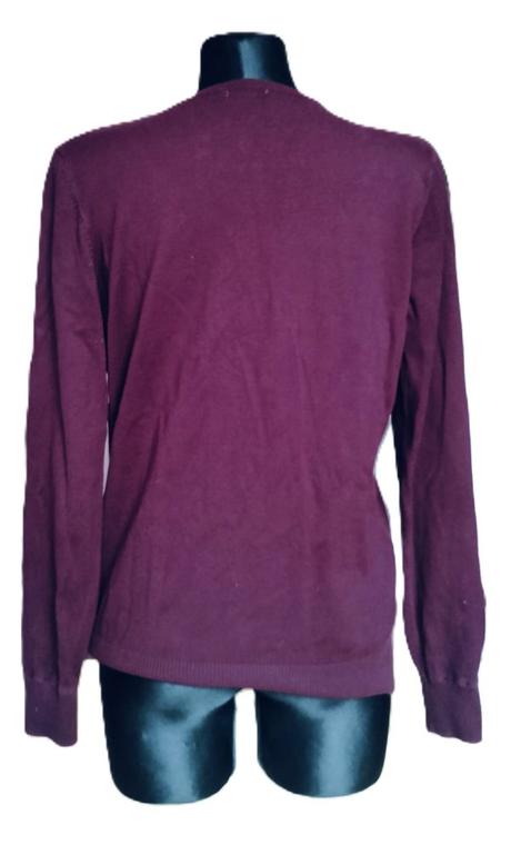 Bordový svetrík, tchibo,40
