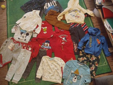 Veľký balík oblečenia - 20 ks, 86/92, 86–98