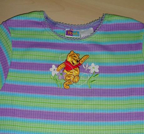 Rebrované tričko winnie pooh, 140