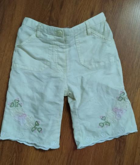 Ľanovo - bavlnené šortky, monsoon,98