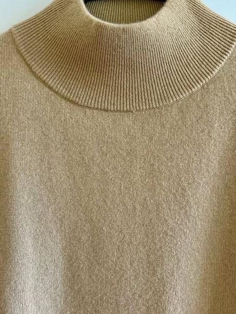 Vlnený camel pulover zn.chelsea rose č.42, xl