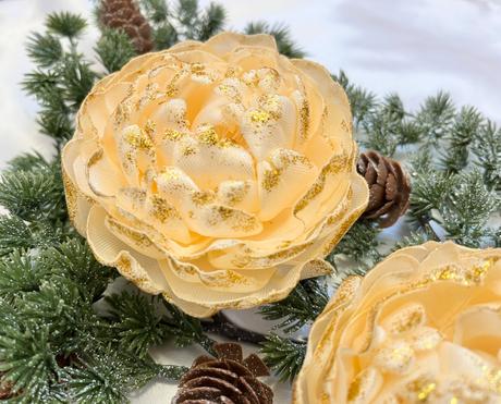 Zimná pivonka s kúzlom snehu a mrazu, 