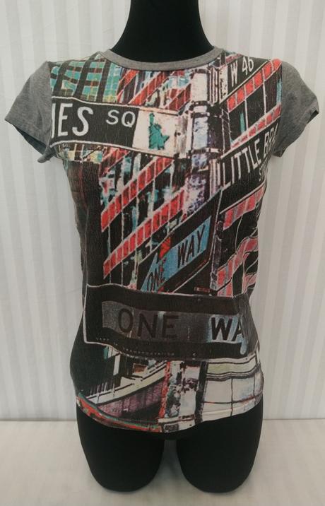 Dievčenský elastický farebný top, sarahanda, 164, 164