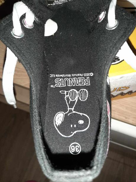 Tenistky snoopy, deichmann,36