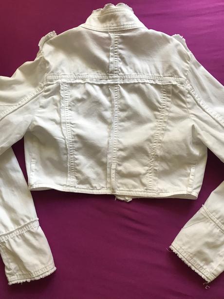 Krátka riflová bundička, m