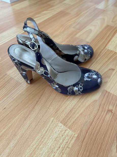 Damske dizajnove kozenne lodicky, 39