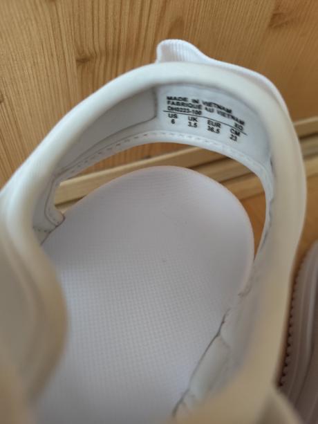Biele sandále na platforme, nike,36