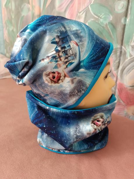 Set - čiapka s nákrčníkom, <50 - 158