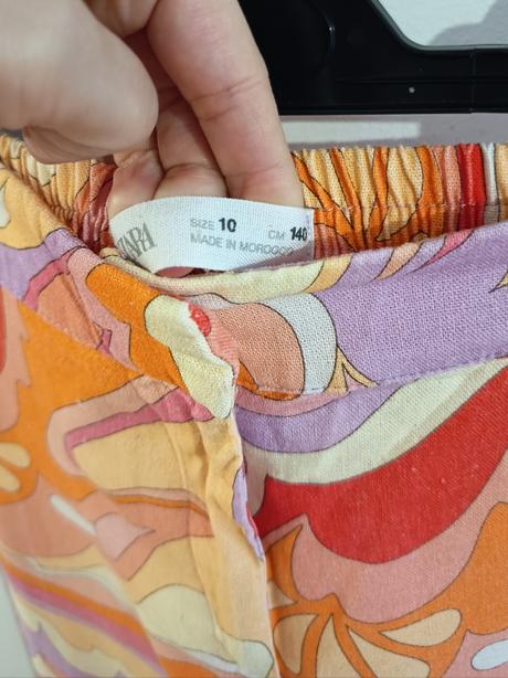 Letné nohavice s ľanom zara, zara,140