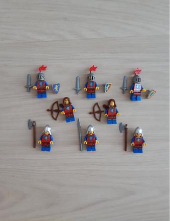 Predám lego mix nových figúrok lion knights,