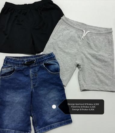 Čierne športové kraťasy, george,134