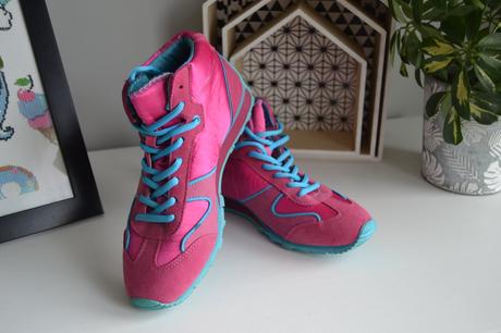 Ružové členkové tenisky so vzorom vtákov, veľ. 38, 38