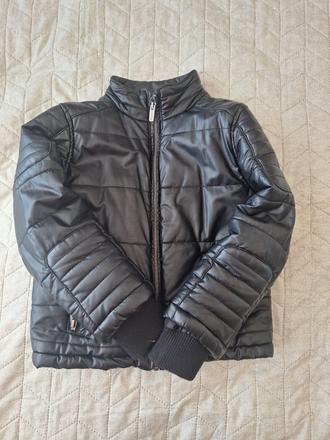 Koženková zateplená bunda, pepe jeans,122