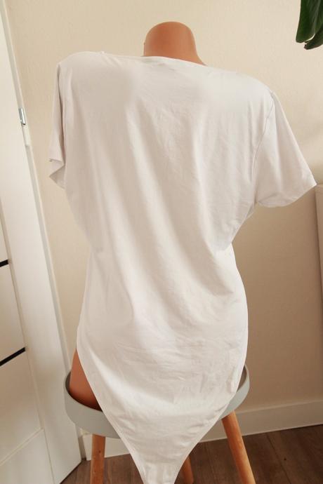 Biele body tričko, xl, xl