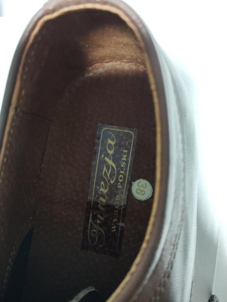Kožené topánky do obleku, 38