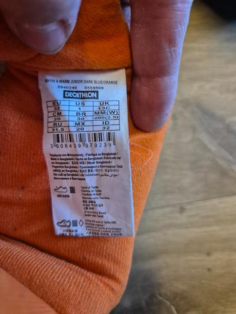 Zimne cizmy decathlon, decathlon,32