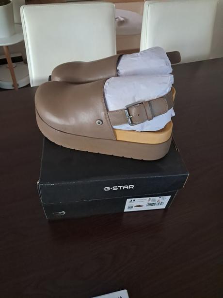 Kožené sandále g-star raw, 38