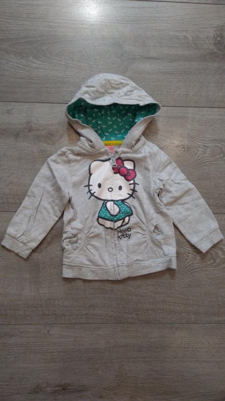 Detská mikina hello kitty, c&a,80