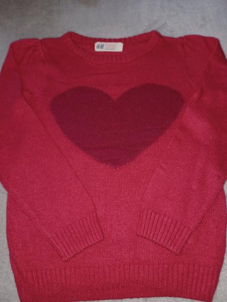 Sveter tenký 4ks 110/116 cena spolu 2.50 eur, h&m,116