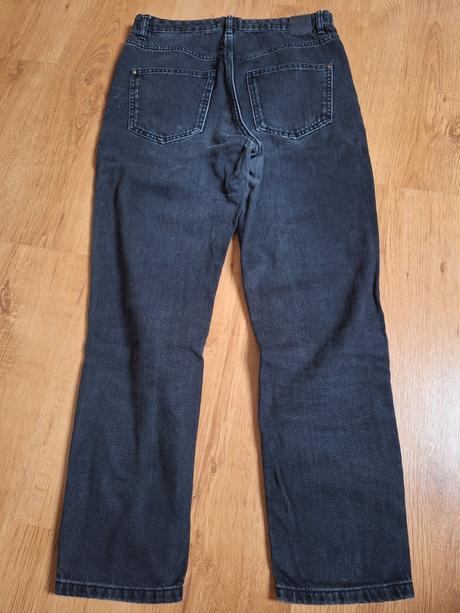 Čierne rifle mom fit 38, sinsay,s