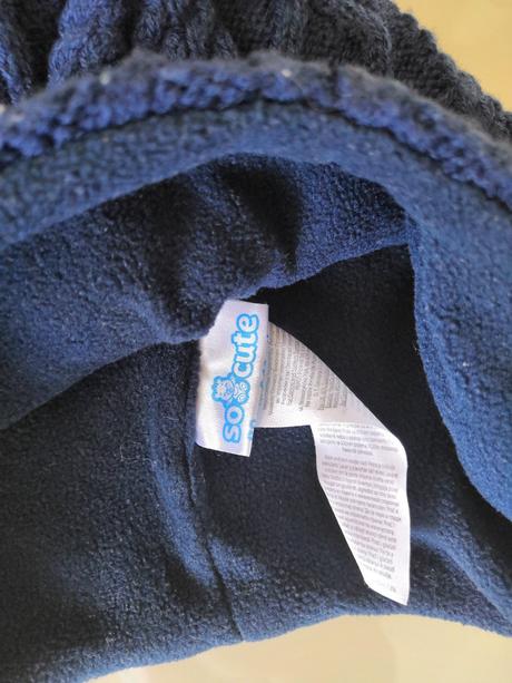 Zimná čiapka modrá v.80, pepco,80