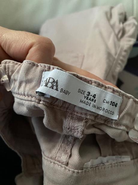Zara nohavice na traky, zara,104