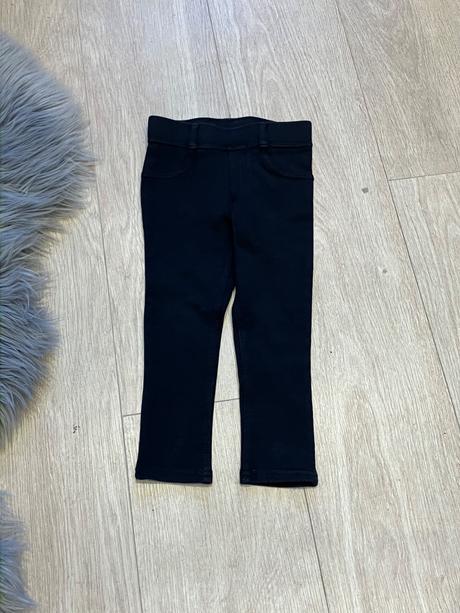 Dievčenské legíny čierne h&m (2-3 r.), h&m,98