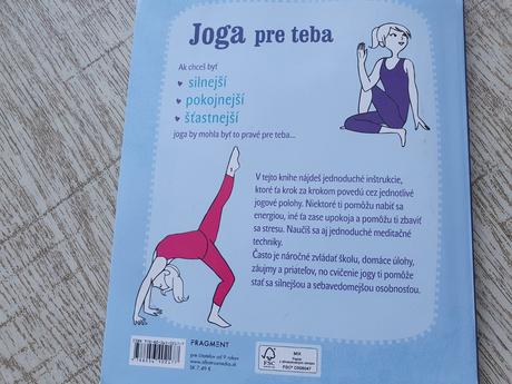 Kniha "joga pre teba", 