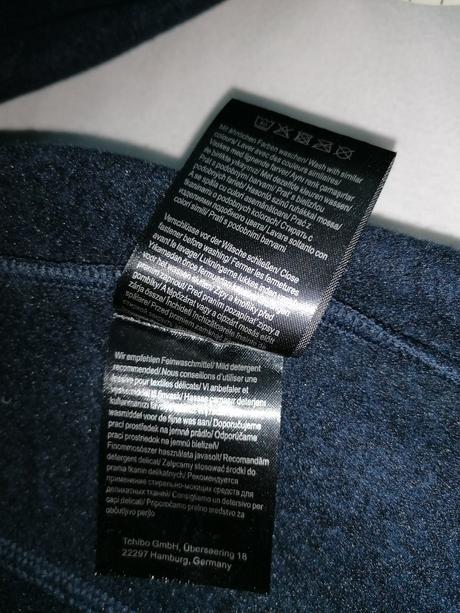 Pletený flís mikinka, tchibo,xs