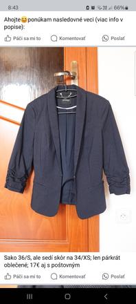 Modre sako, orsay,36