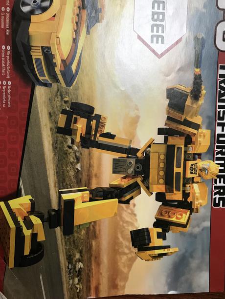 Stavebnica auto robot transformers kre-o,
