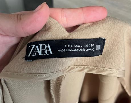 Nohavice s vysokým pasom, zara,l