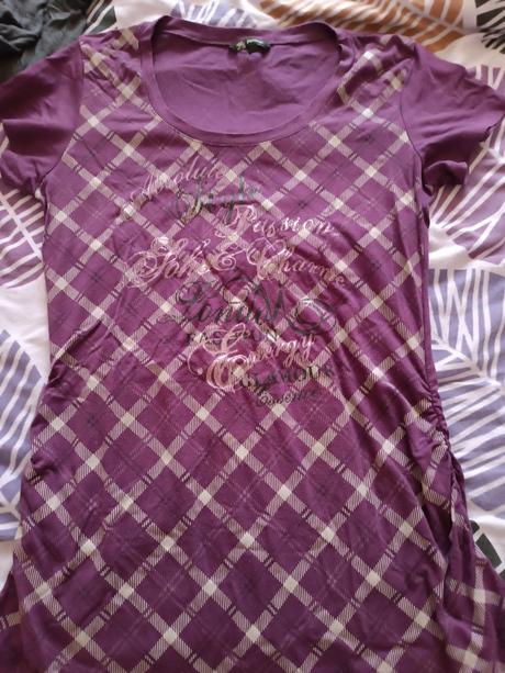 Tehotenské topi a tričko, l