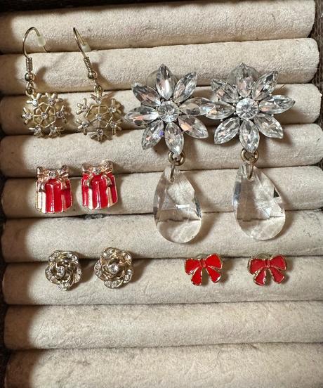 Náušnice 5 párov, 