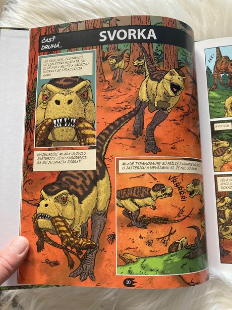 Tyrannosaurus tyranský jašter komiks,