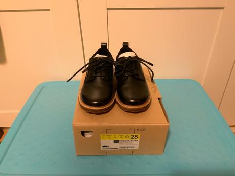 Elegantné kožené poltopánky zara, veľ 28, zara,28