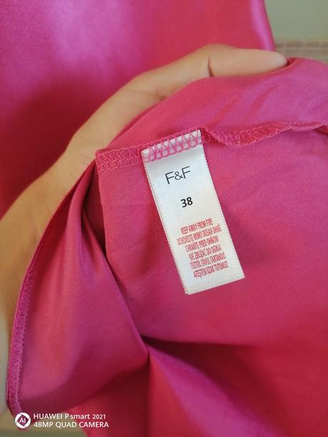 Saténová nočná košieľka, f&f,38