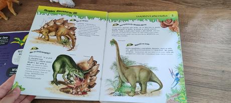 Dinosaury 17 ks + 2x kniha,