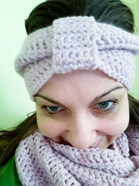 Handmade set v svetlulinko fialovo- ružovej, s