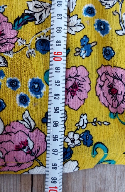 Žlté kvetinové šaty, bonprix,42