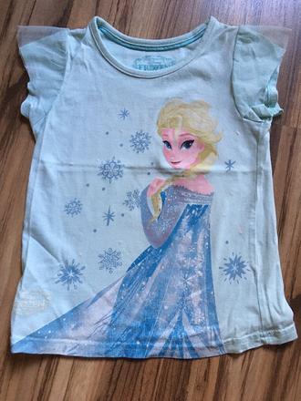Tričko elza 110/116, disney,110